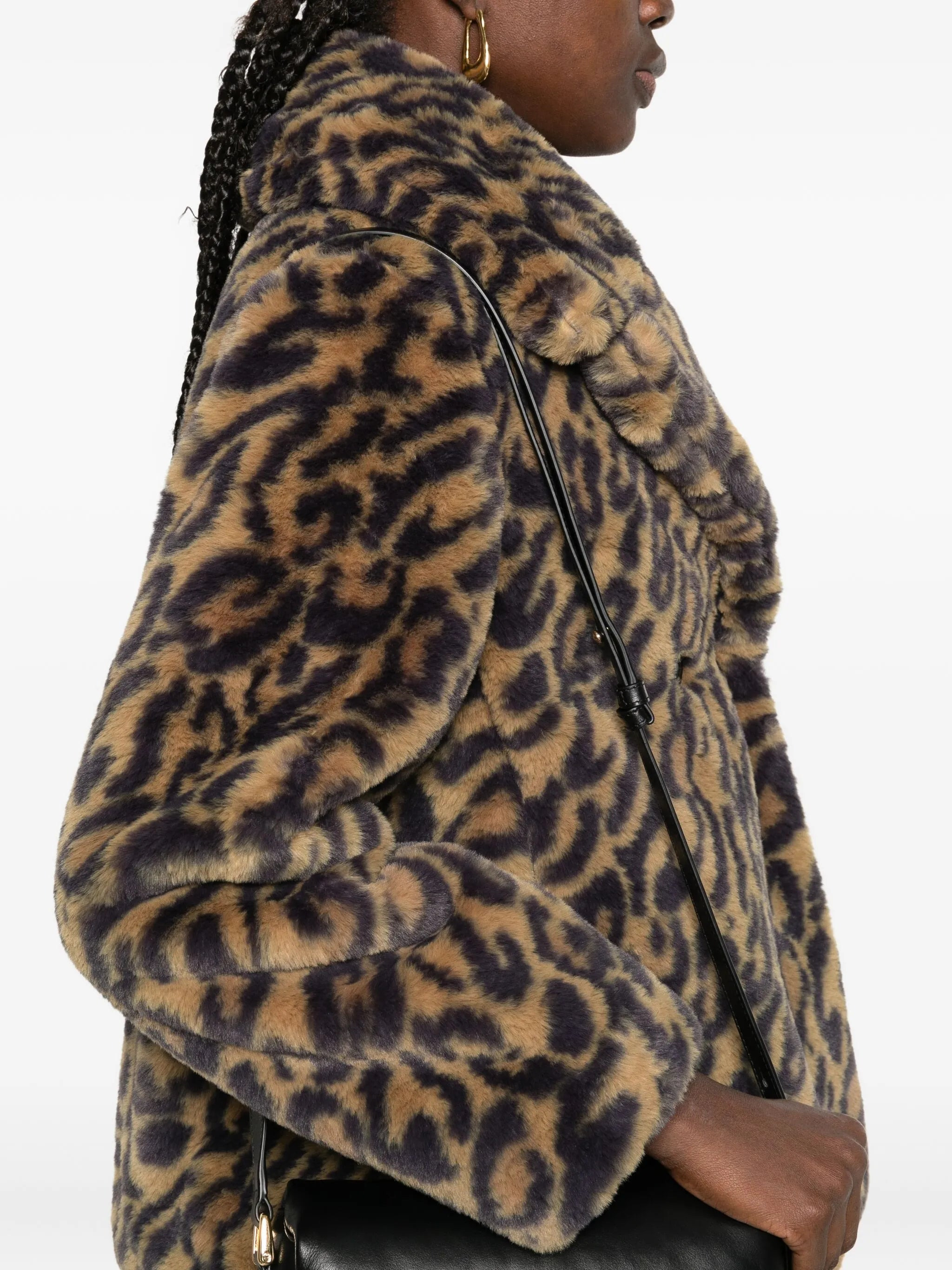 A.p.c. Leopard-print Double-breasted Jacket - 3