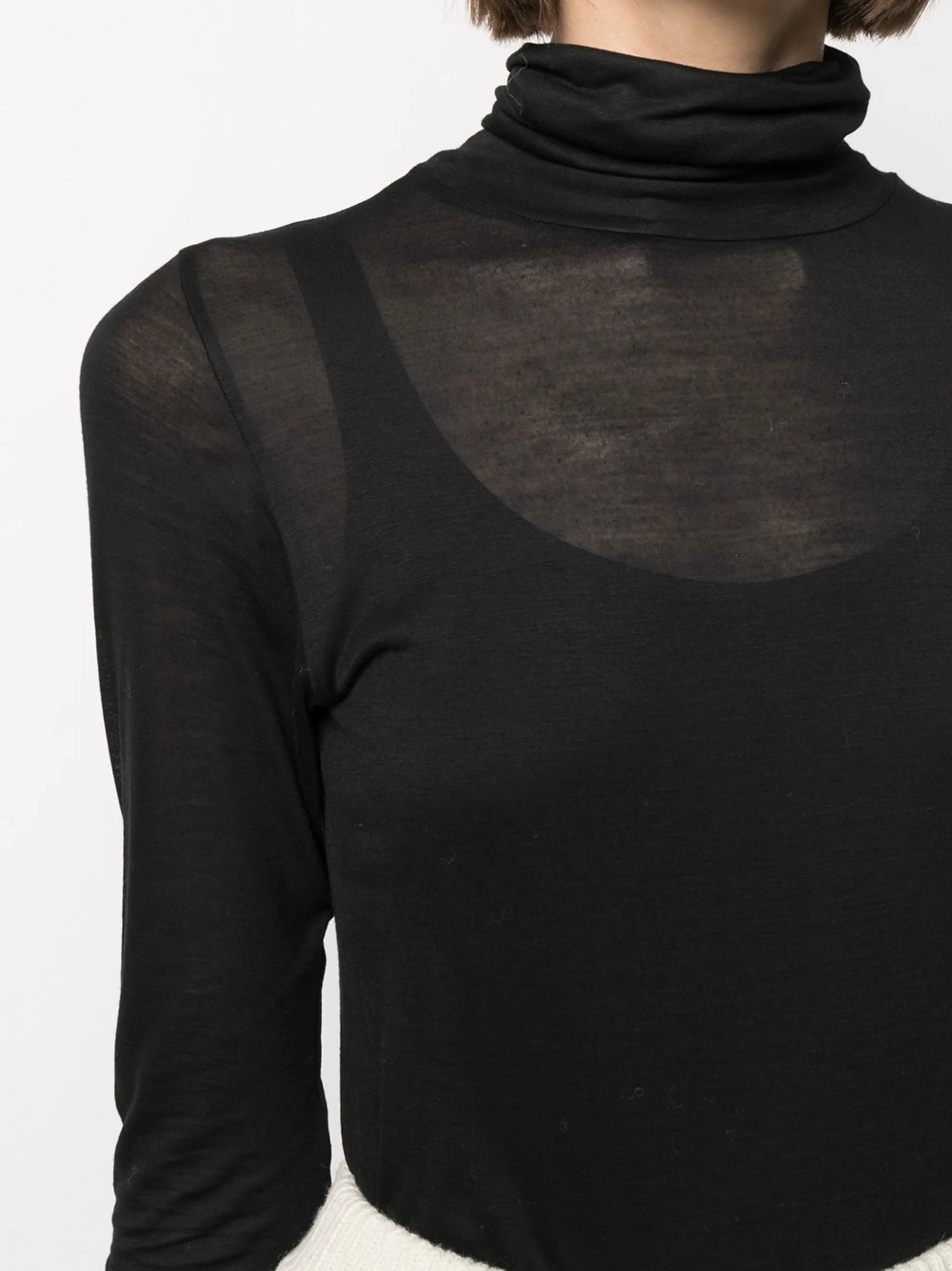 Baserange Rollneck Long-sleeve Bamboo T-shirt - 5
