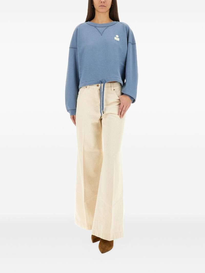 Isabel Marant Étoile drawstring-detail sweatshirt outlook