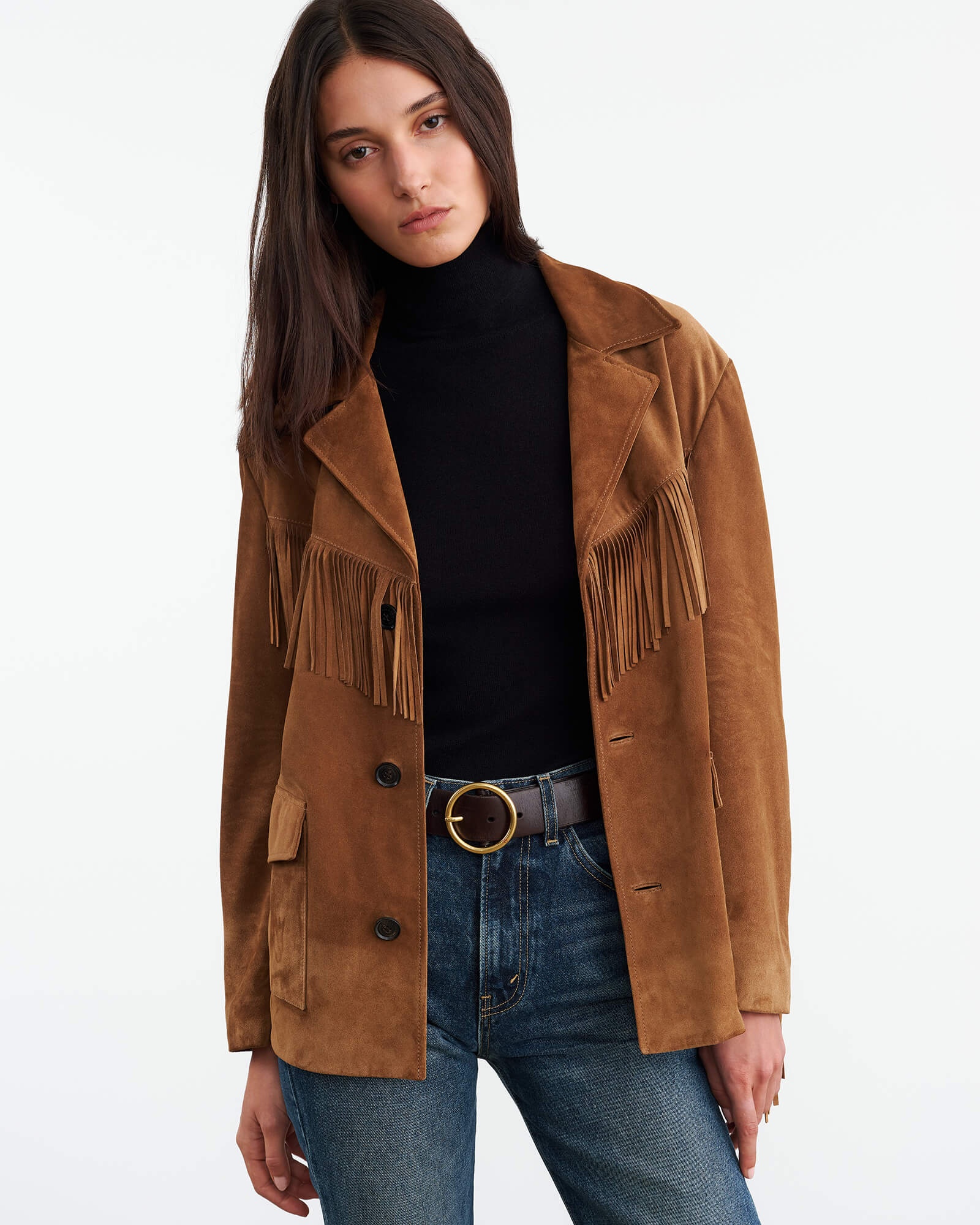 MAELLE SUEDE JACKET - 3