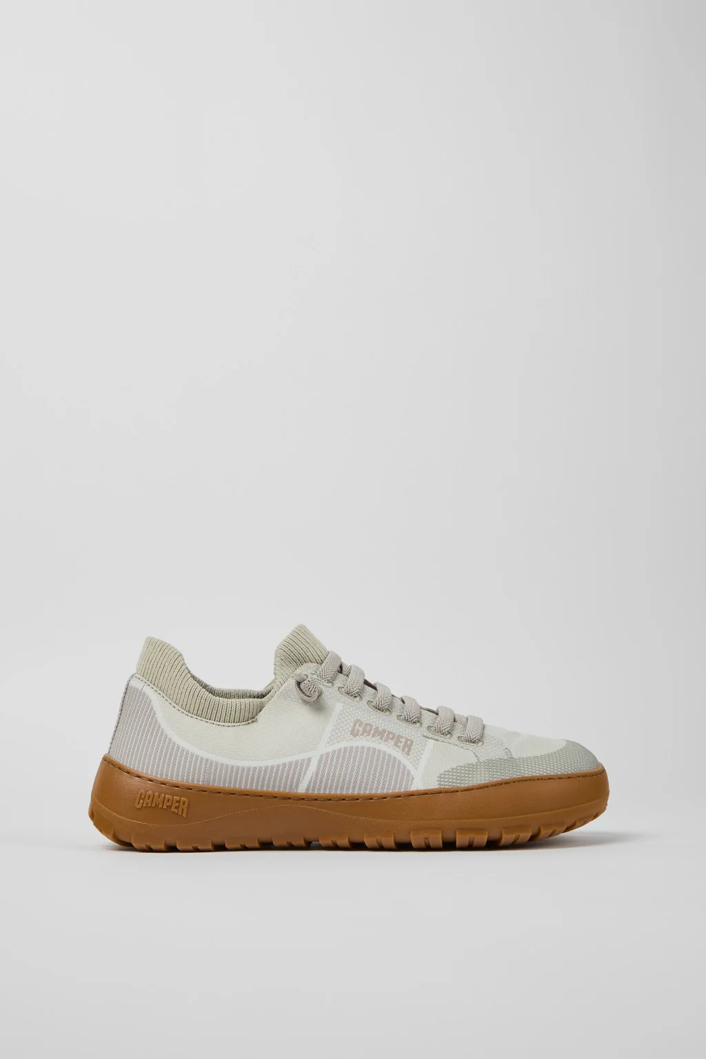 Peu Serra Beige Recycled PET Engineered Materials Sneakers for Men. - 1