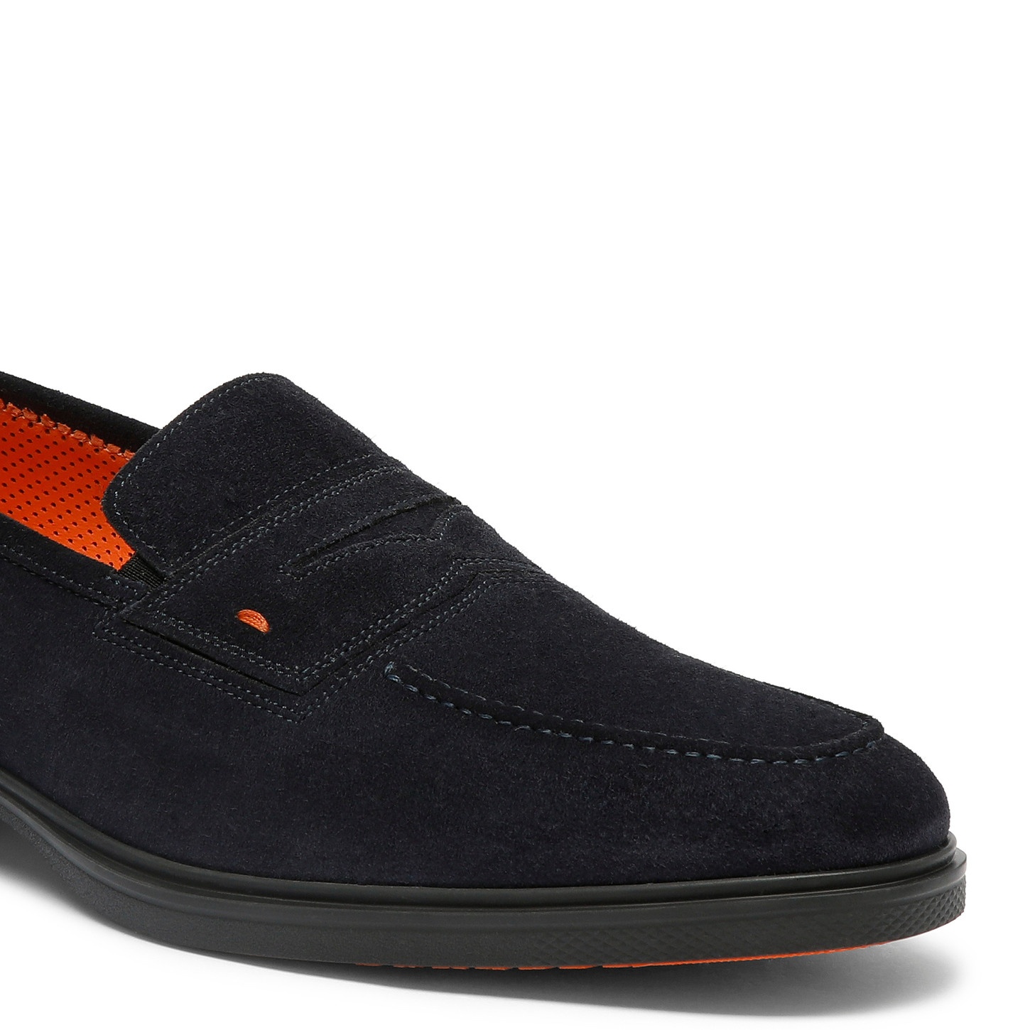Men's blue suede Easy loafer - 6