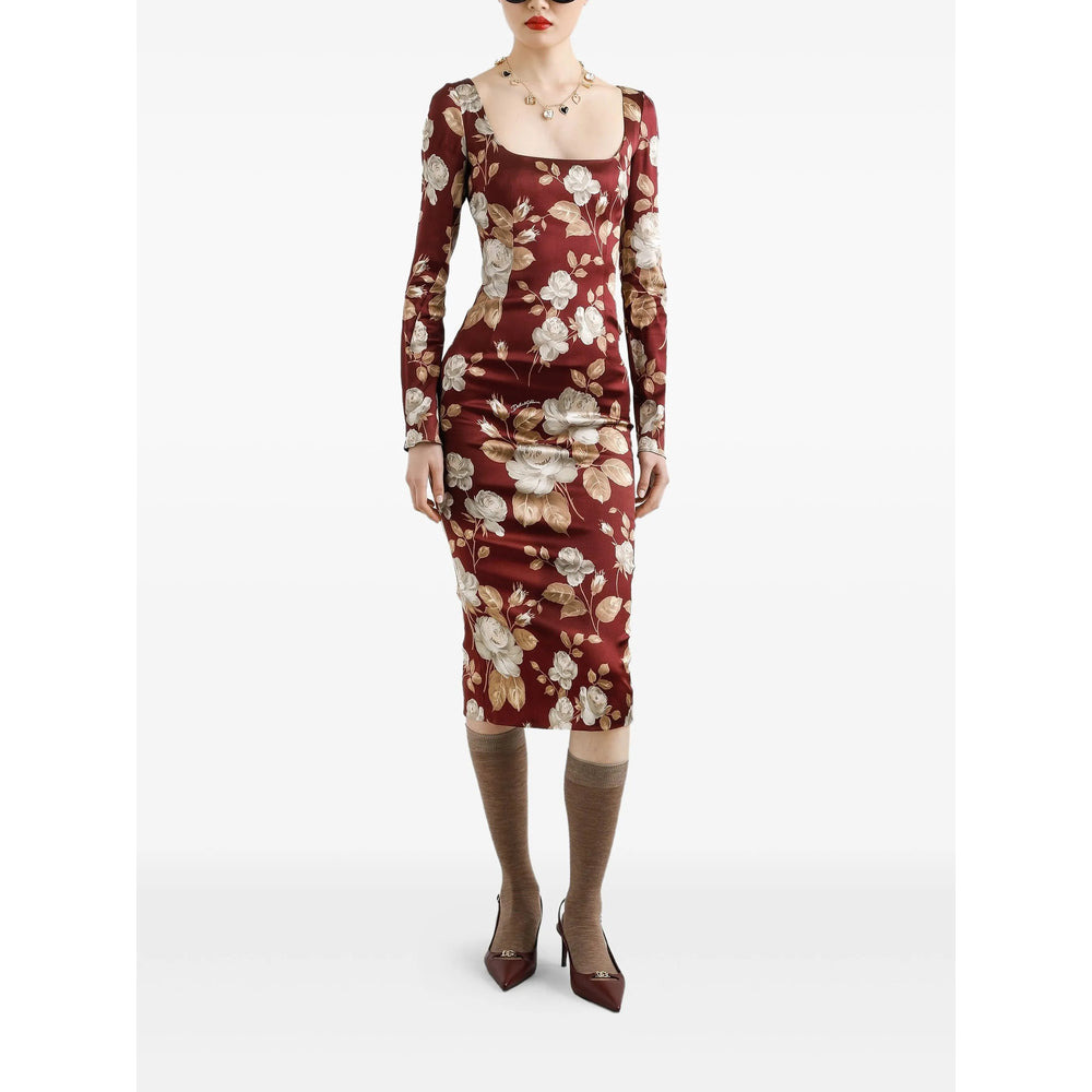 Dolce & Gabbana Brown Dresses - Day Dresses Women - 3