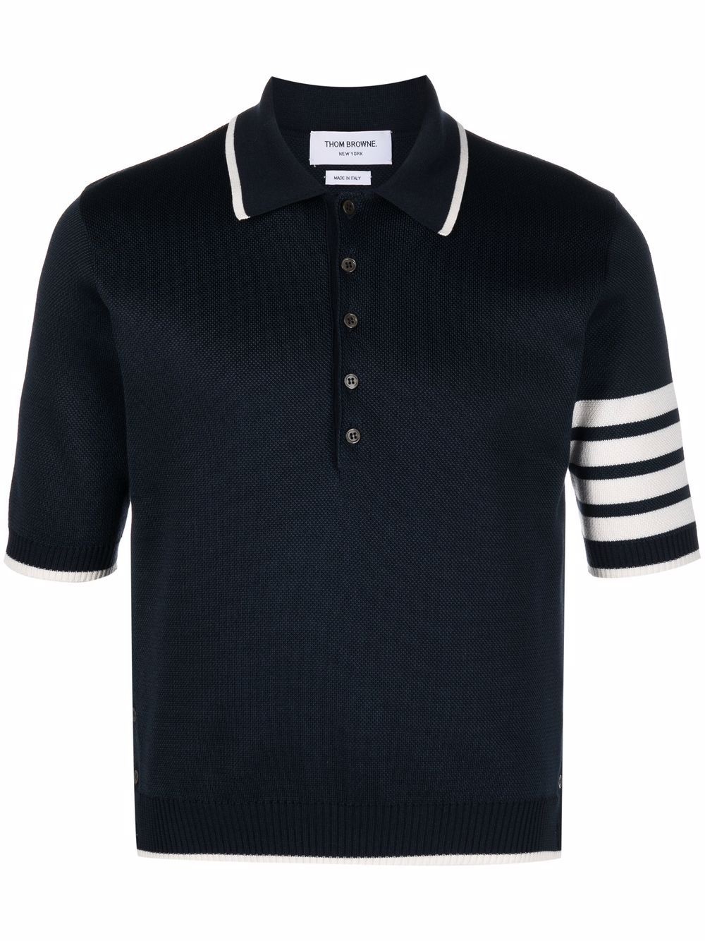 4-Bar stripe polo shirt - 1