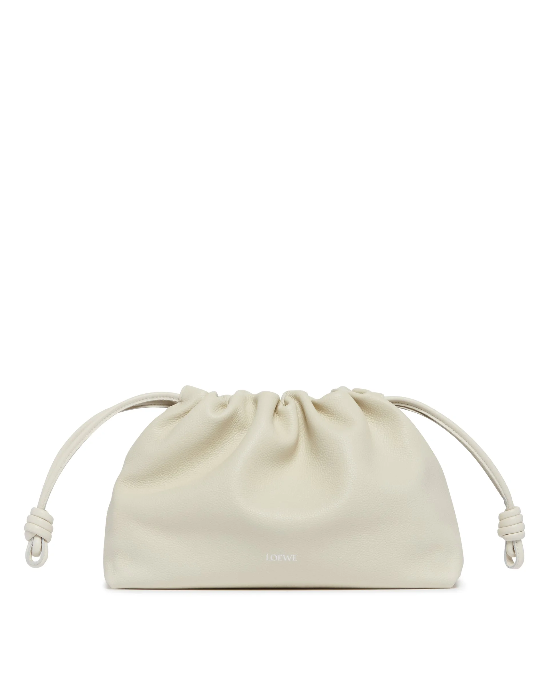 White Medium Flamenco Purse - 1