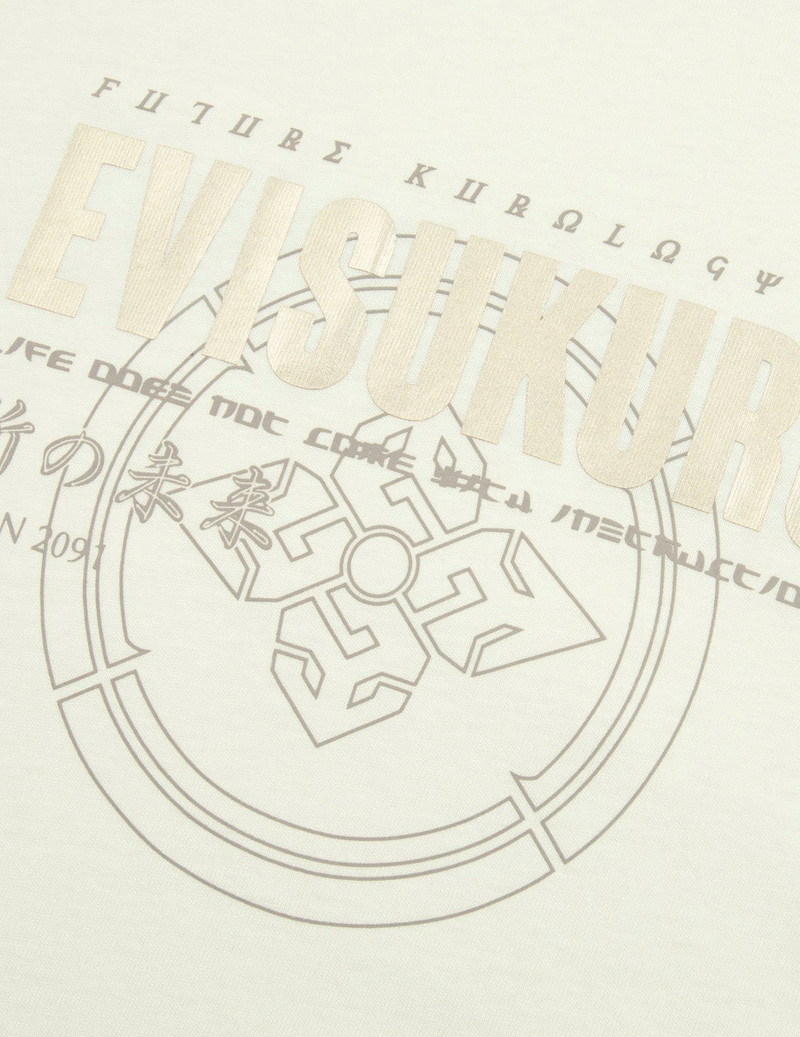 Logo and Kamon Print T-Shirt 7