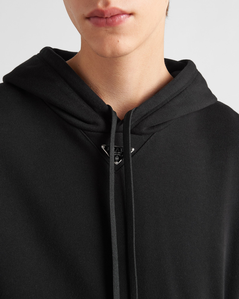 Cotton fleece hoodie 3