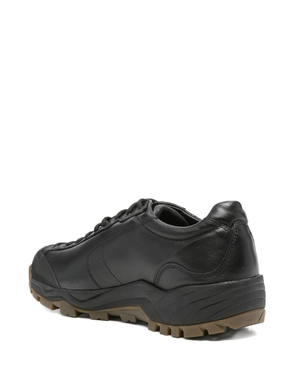 Movida leather lace-up sneakers - 3