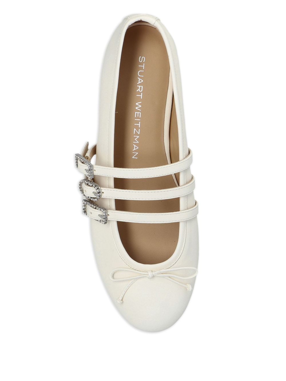 Celeste buckle-embellished ballet flats - 4