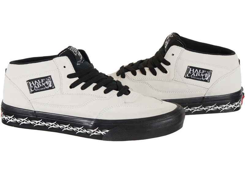 Vans Vans Skate Half Cab Supreme Tribal Barbed Wire White outlook