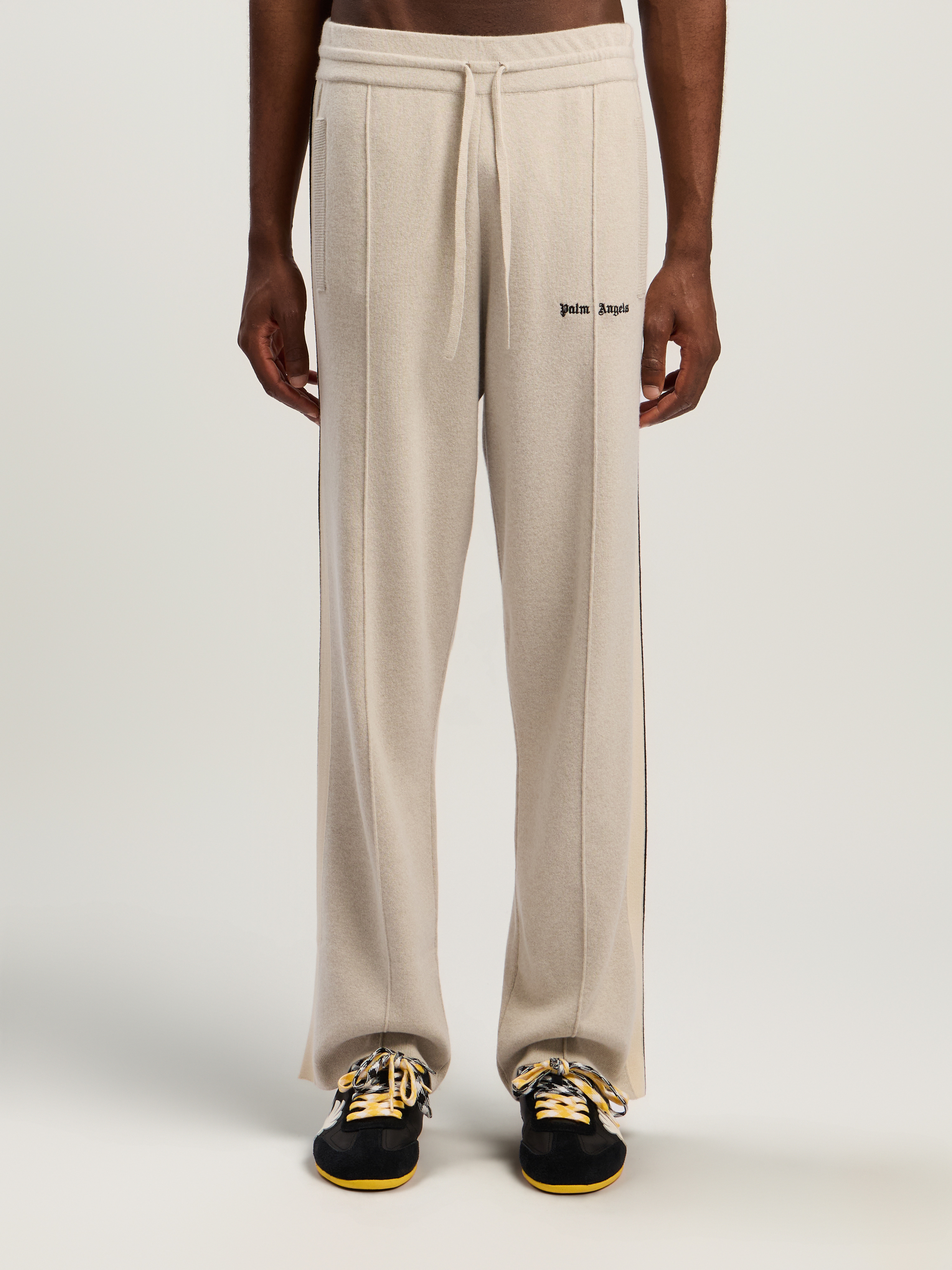 Classic Logo Knit Track Pants - 2