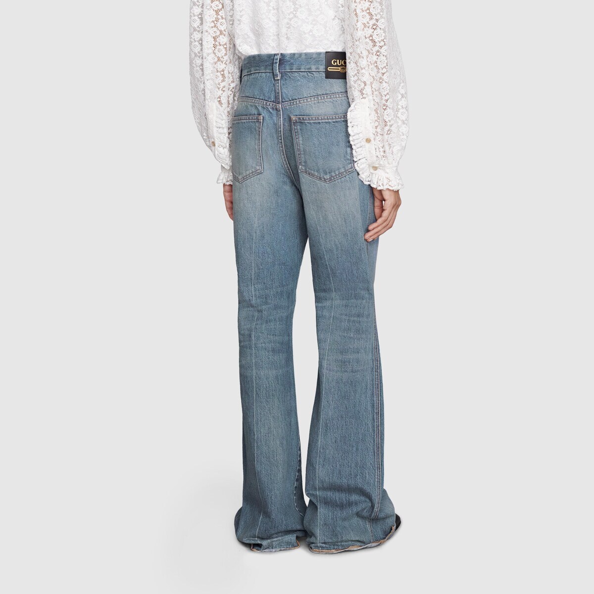 Eco washed organic denim pant - 5