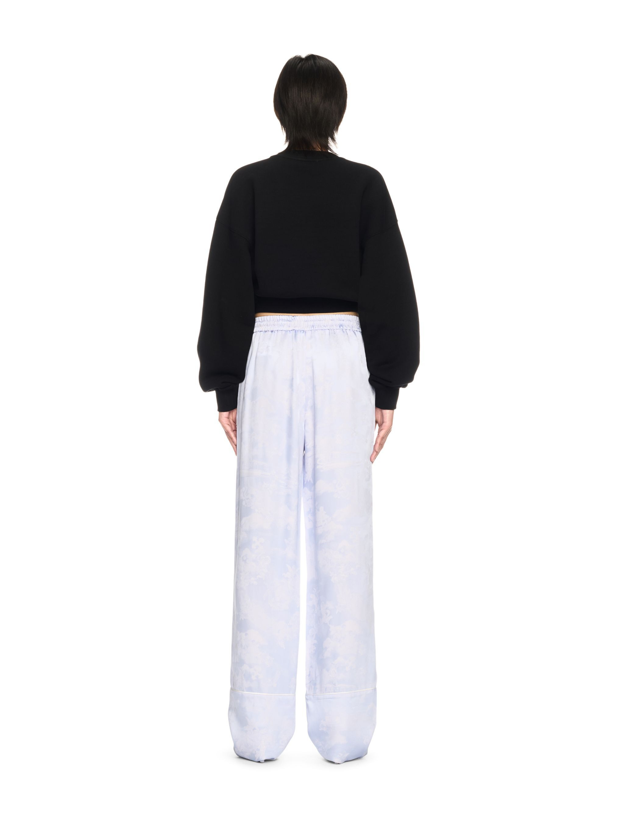 Black Arrow Jewel Cropped Sweatshirt - 4