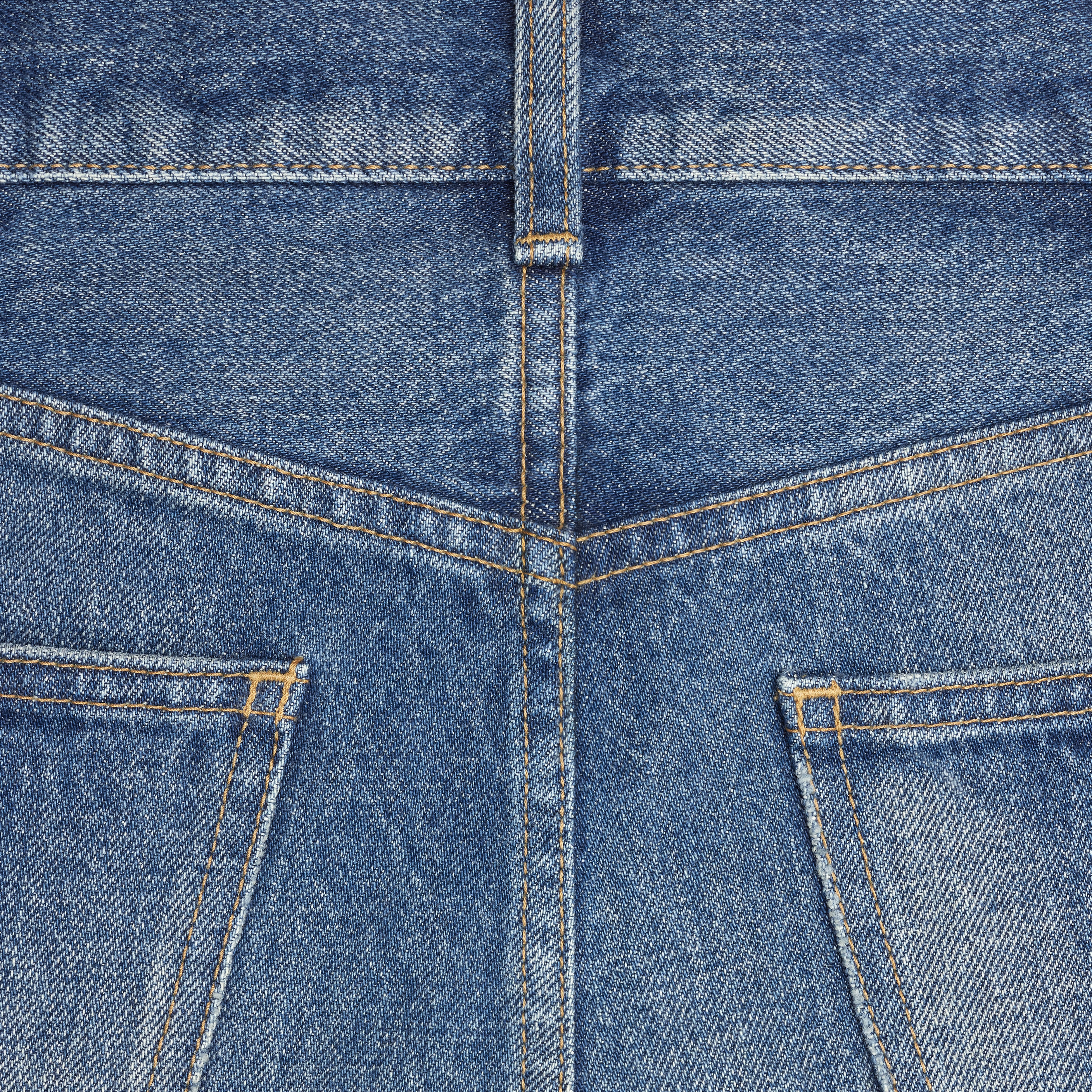 REGULAR JEANS IN UNION WASH DENIM - 4