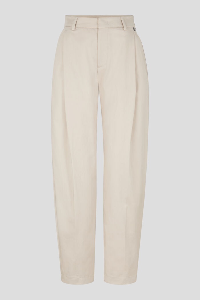 Jenny Pleat-front pants in Sand - 1