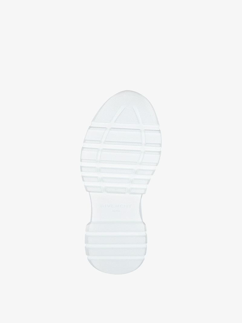 SPECTRE RUNNER SNEAKERS IN LEATHER WITH ZIP 5