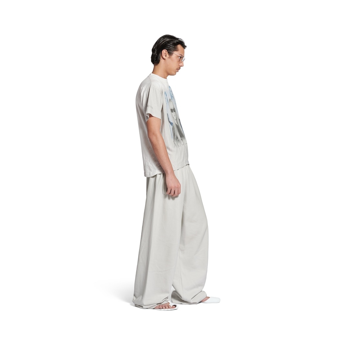 Nicole Boxy T-shirt in White - 5