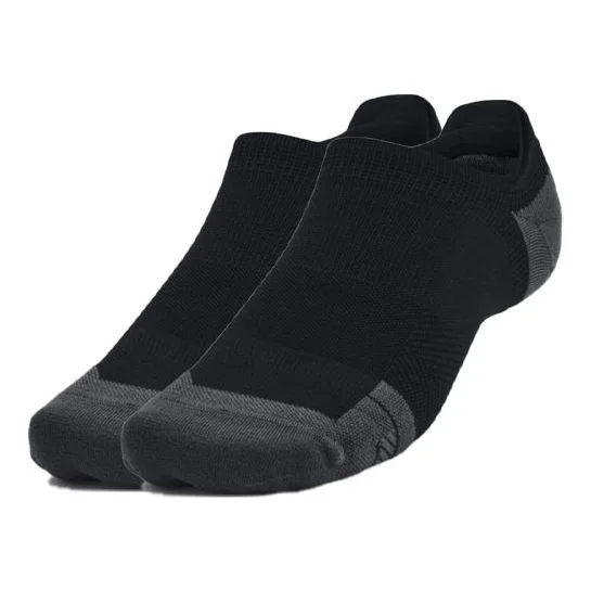Under Armour Iso-Chill ArmourDry No Show Tab Socks 'Black' 1376078-001 - 1