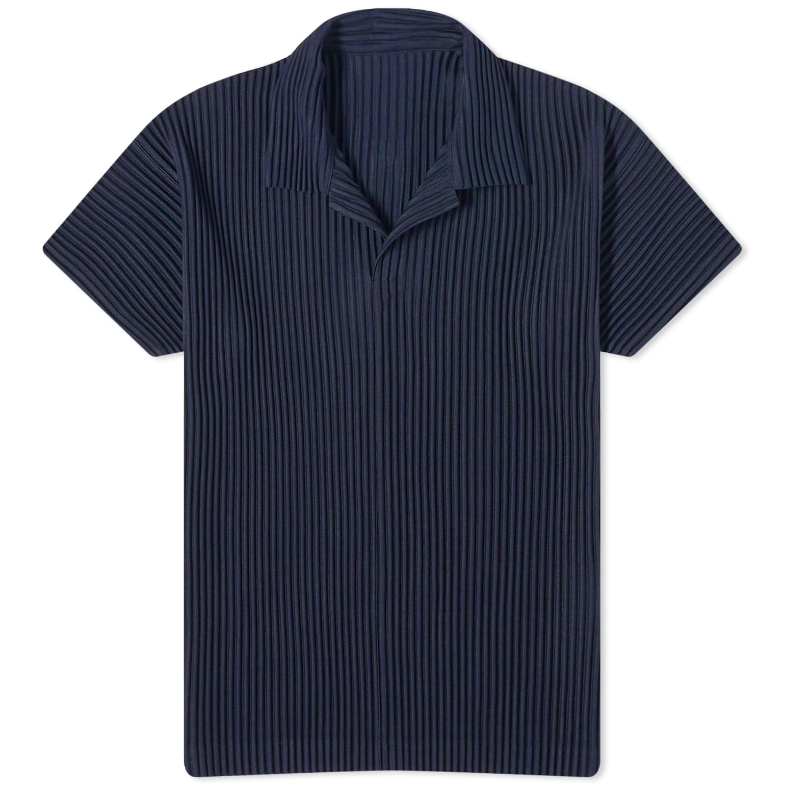 Homme Plissé Issey Miyake Pleated Polo Shirt - 1