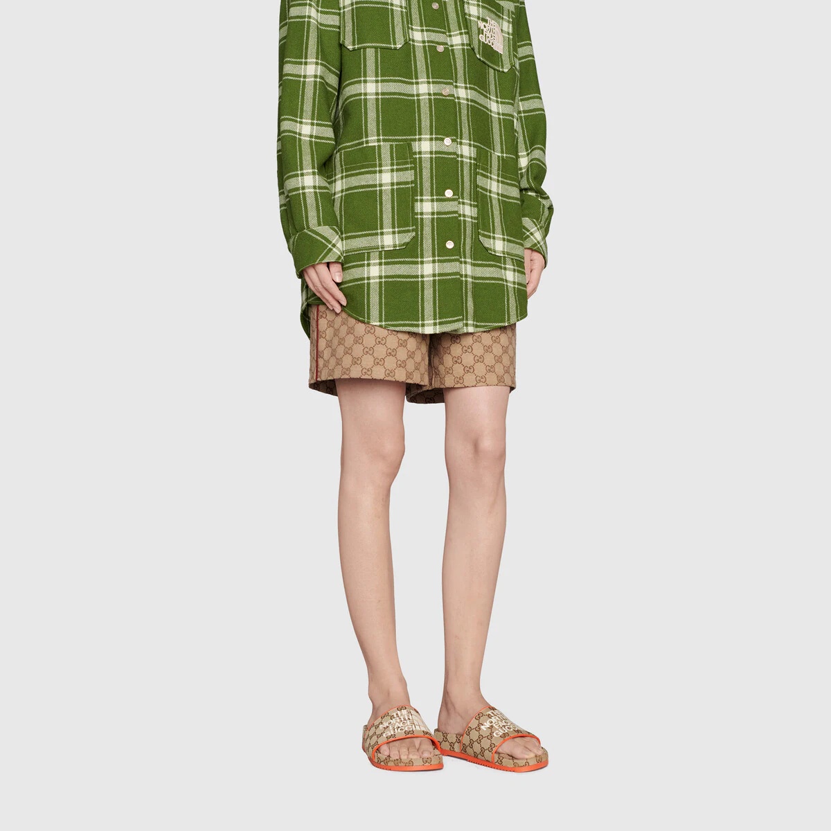 Women's The North Face x Gucci slide - 6