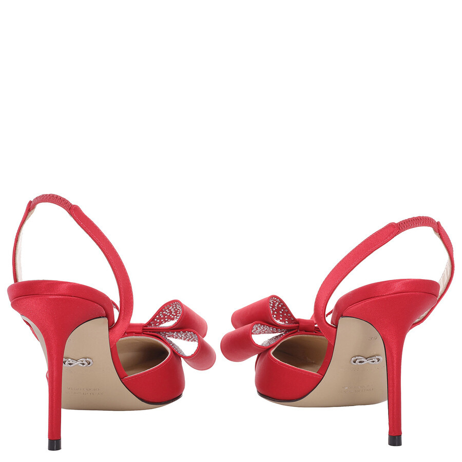 Mach & Mach Le Cadeau Slingback Pumps - 4