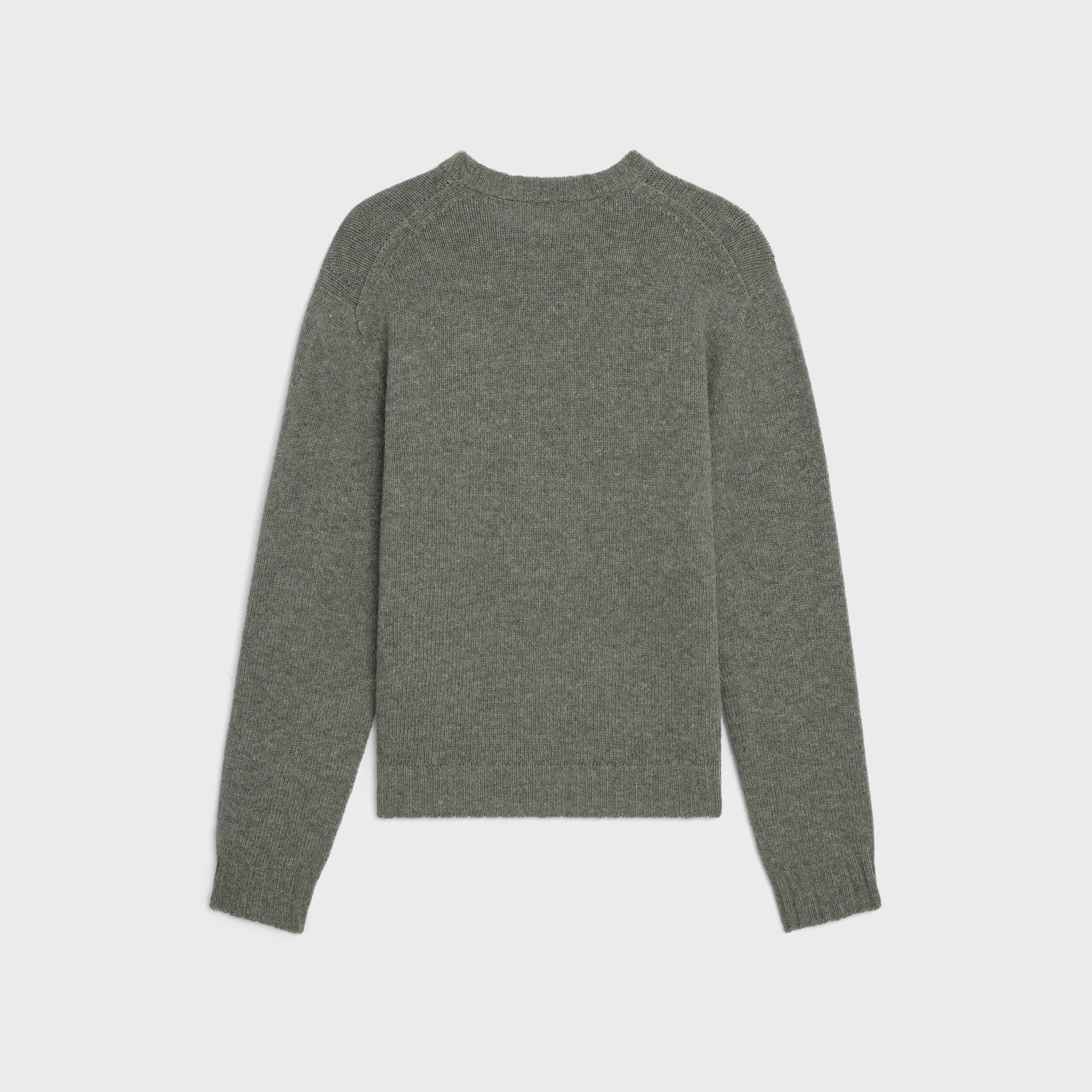 Crew Neck Sweater in iconic shetland - 2