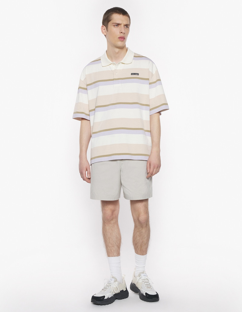 Maison Kitsuné STRIPED SS OVERSIZE POLO outlook