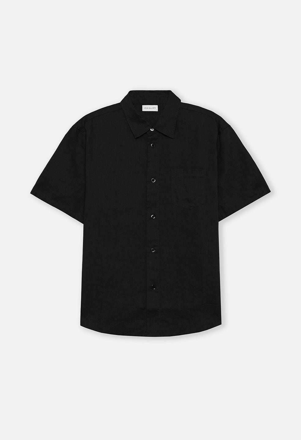 LINEN SS CLOAK BUTTON UP - 1