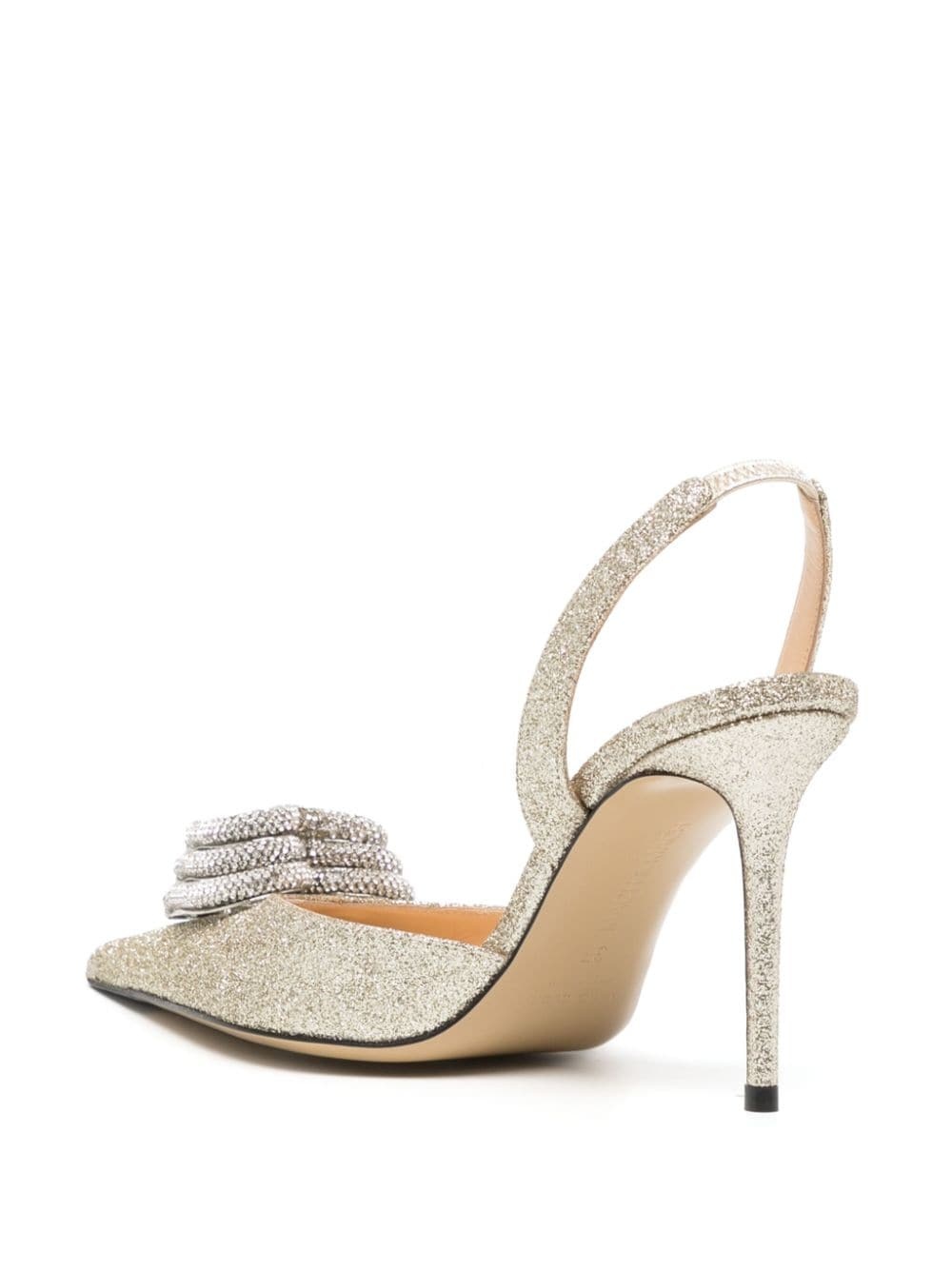 crystal-embellished pointed-toe pumps - 3