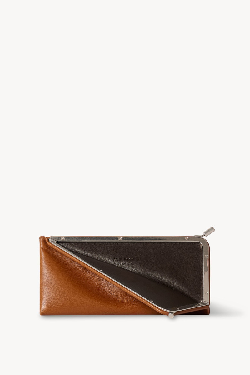 The Row Clasp Case in Leather outlook