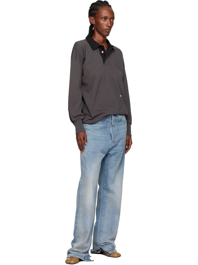 Maison Margiela Tan Tabi Ankle Boots outlook