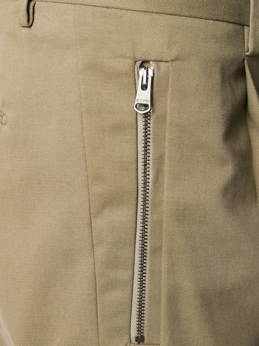 zip-pocket tapered trousers - 5