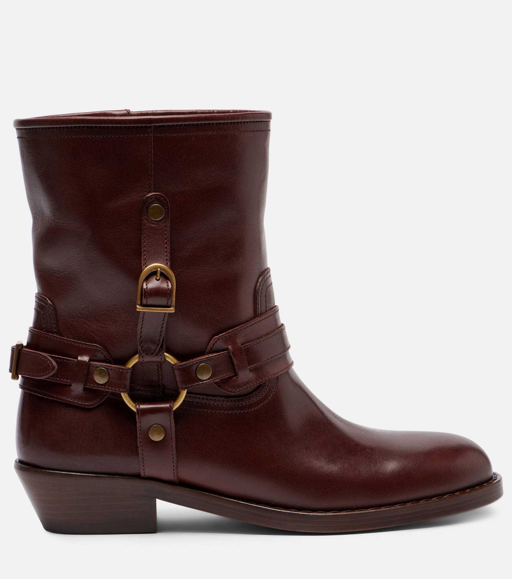 Ildred 35 leather ankle boots - 4