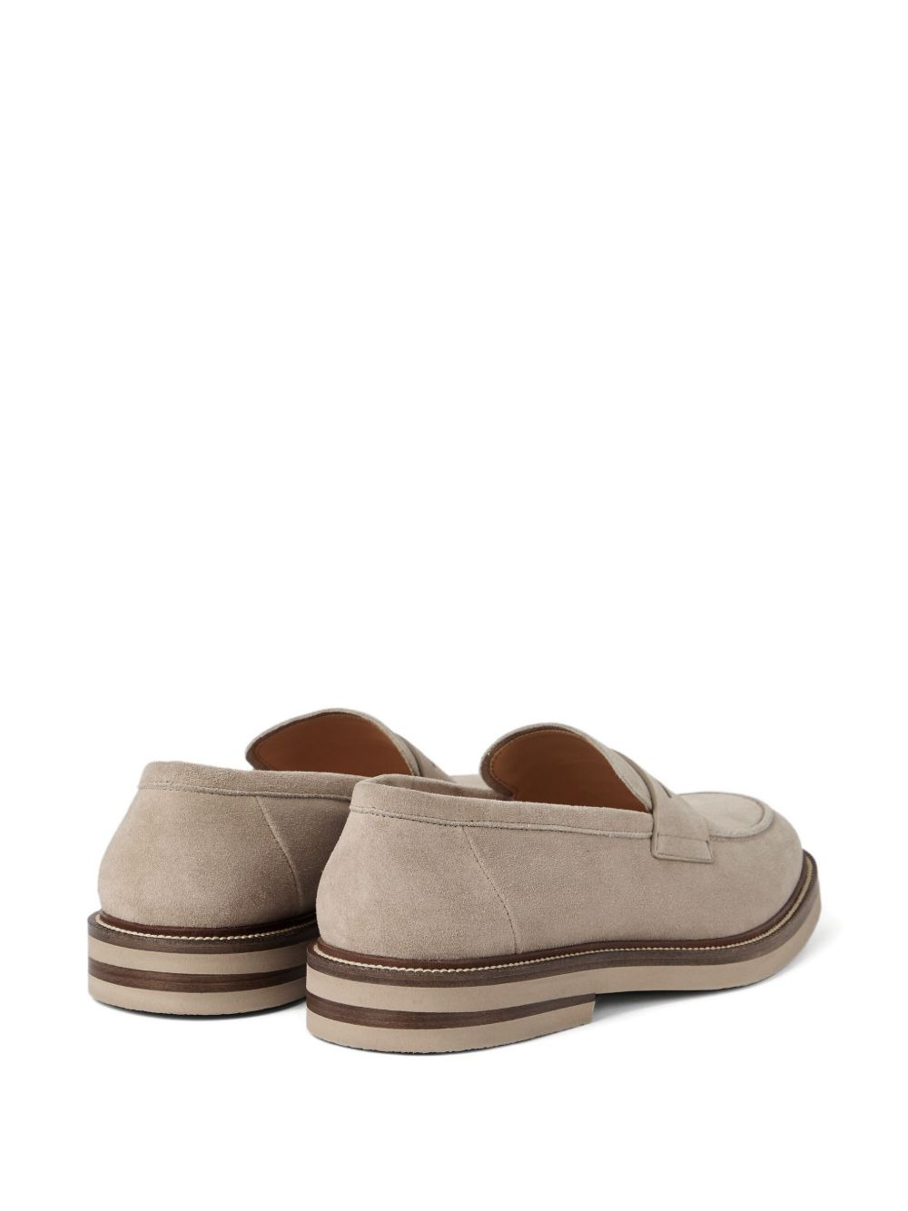 penny-suede loafers - 3