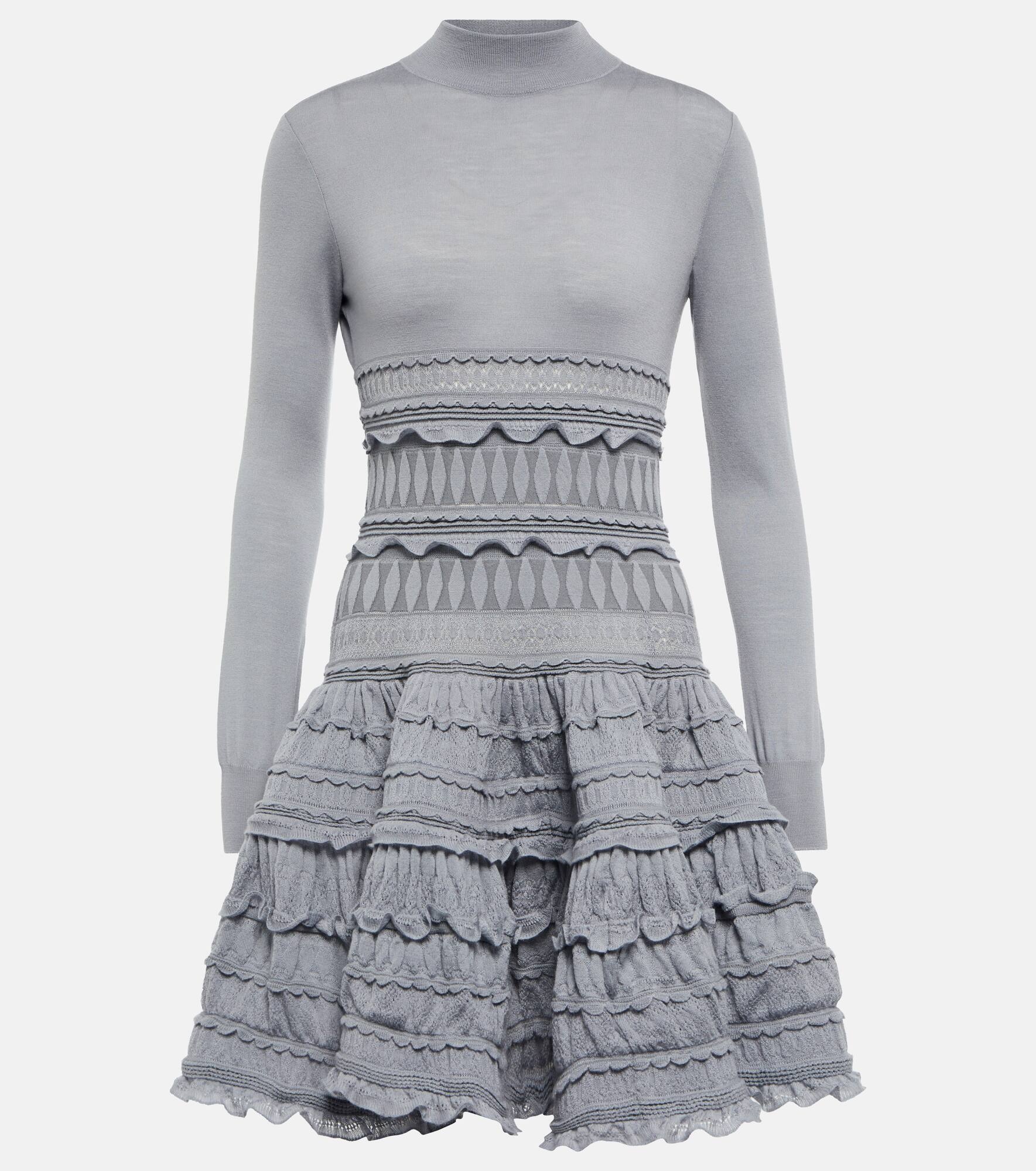 Alaïa Edition 2007 wool minidress - 1