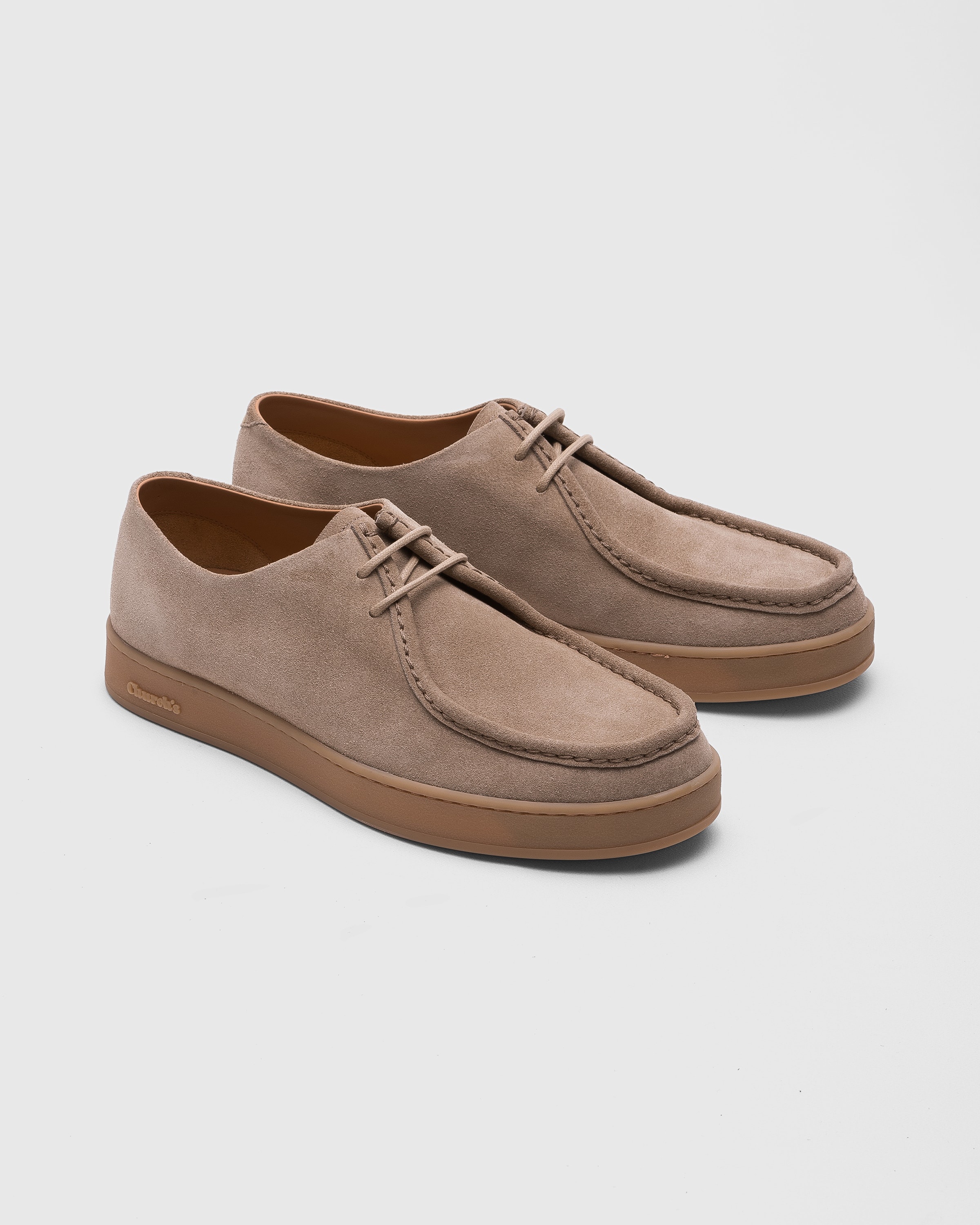 Suede Lace-Up - 2