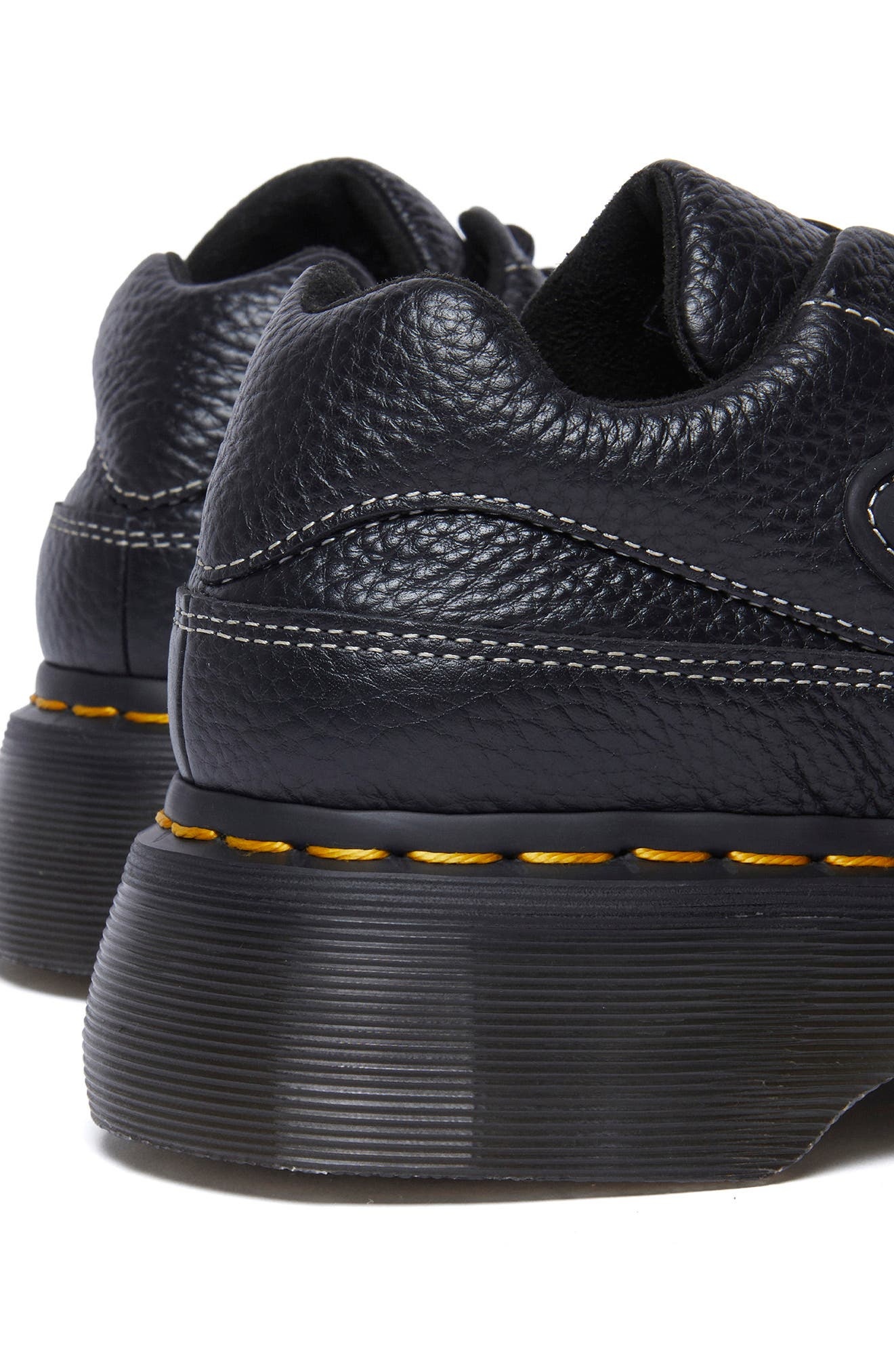 Dr. Martens Buzz 5i Mixed Media Platform Sneaker in Black at Nordstrom - 6