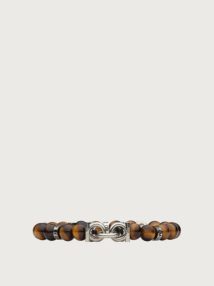 ELASTICATED BRACELET WITH GANCINI (L) - 1