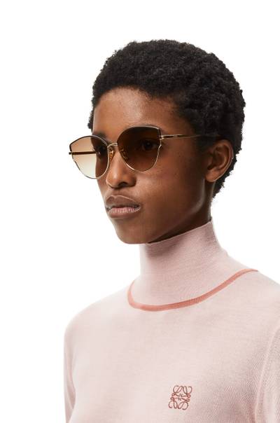 Loewe Metal butterfly sunglasses outlook