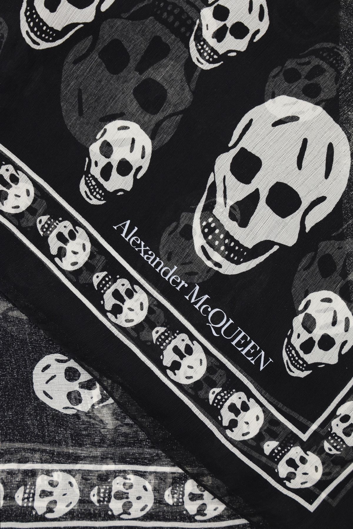 SILK SKULL SCARF - 3