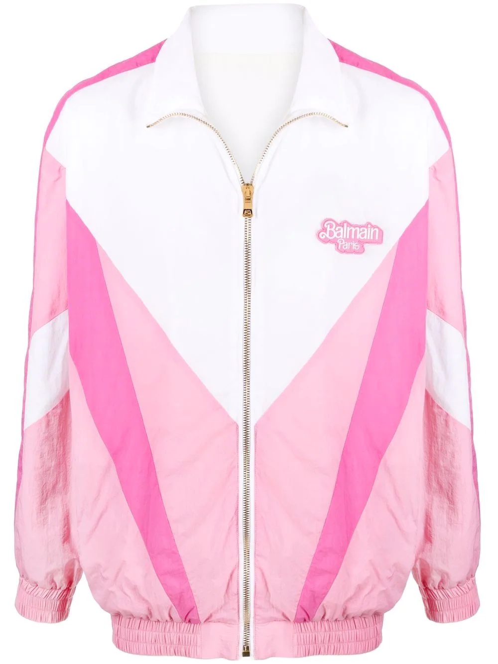 x Barbie logo-patch track jacket - 1