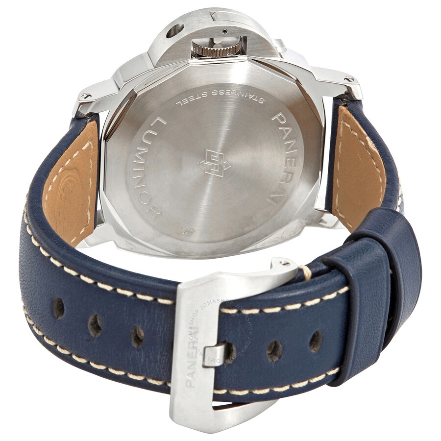 Panerai Luminor Blu Mare Hand Wind Blue Dial Men's Watch PAM01085 - 3
