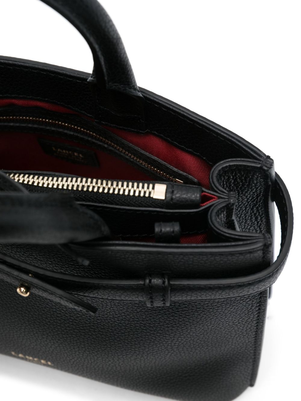 leather tote bag - 5