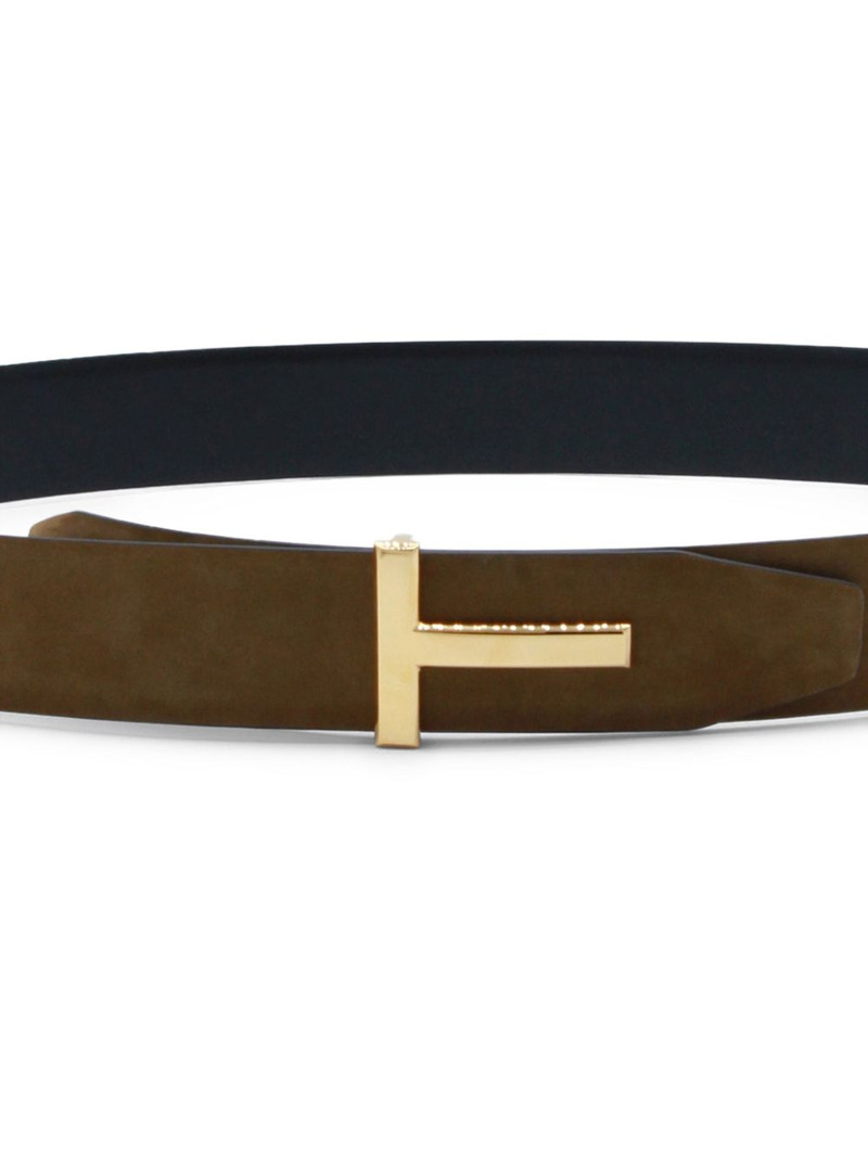 TOM FORD buckle leather belt outlook