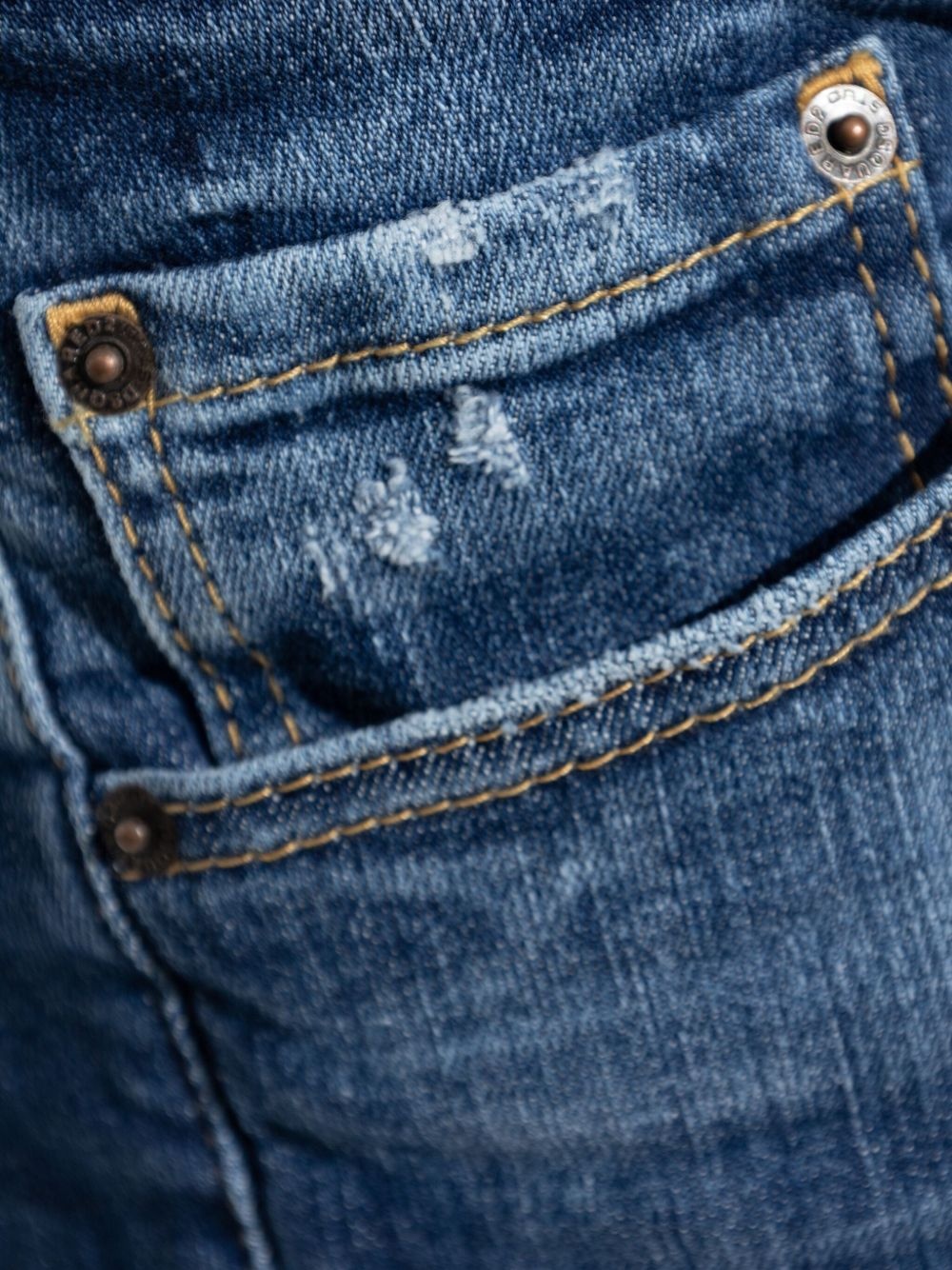 logo-tag jeans - 5