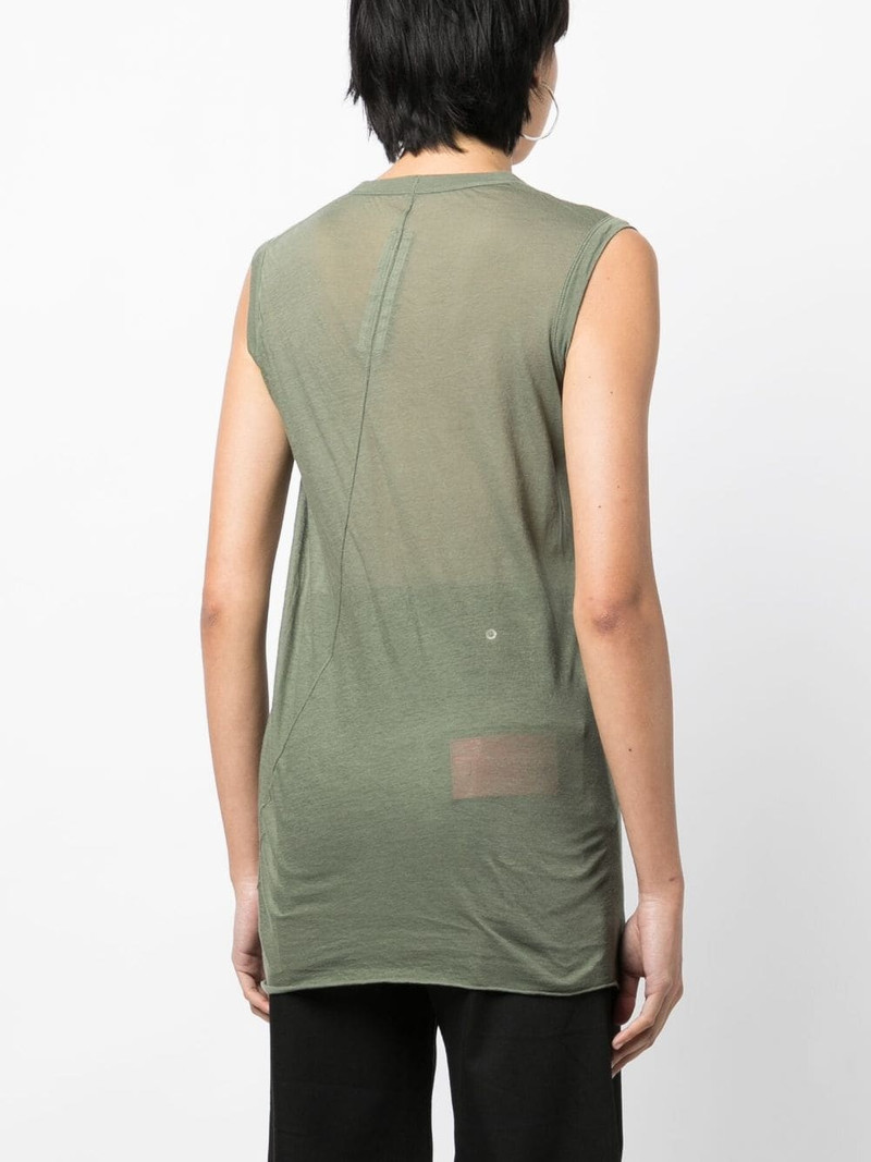sleeveless V-neck tank top 4