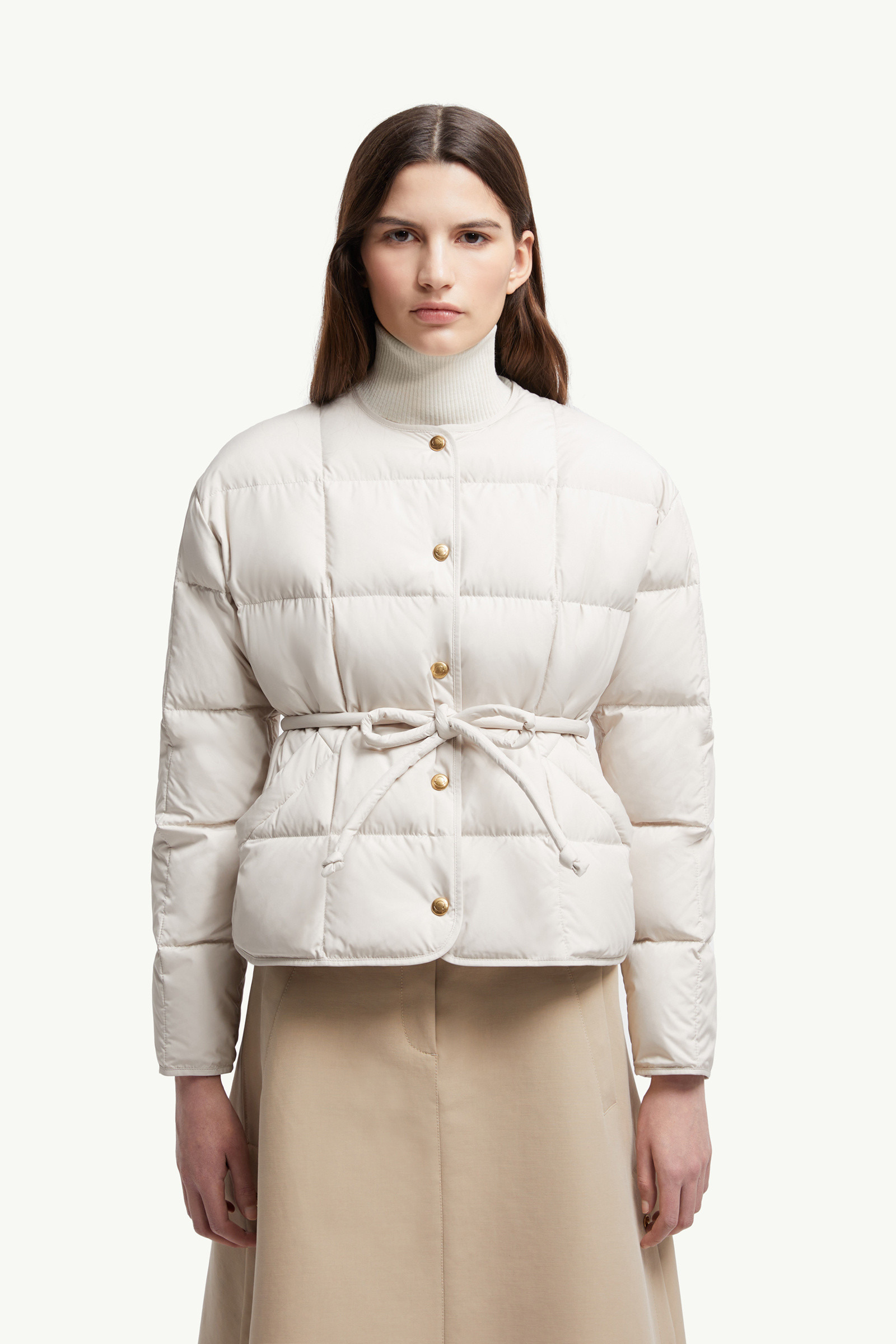 Caramagne Belted Short Down Jacket - 3