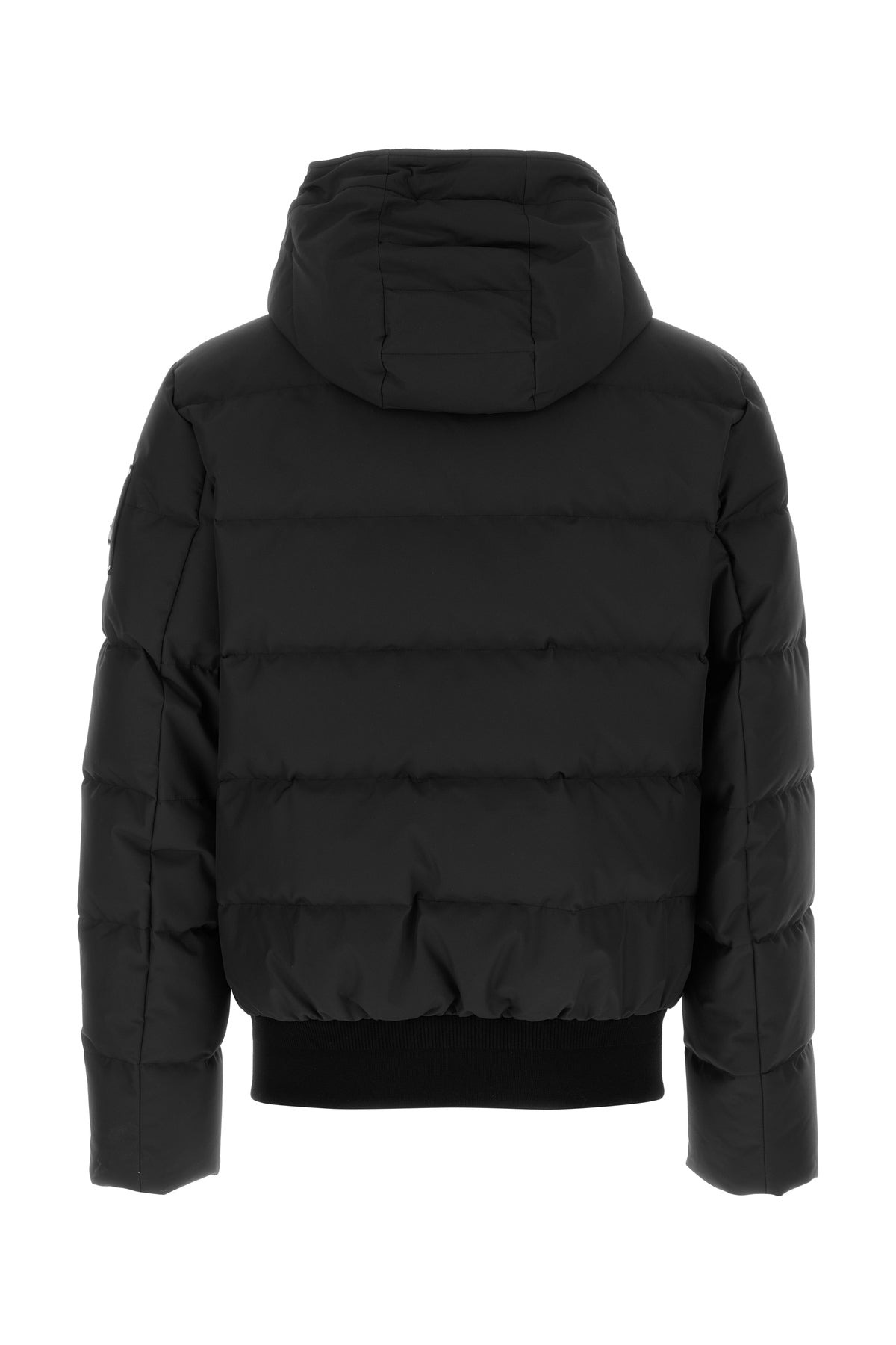 Black polyester Cloud Bomber down jacket - 2