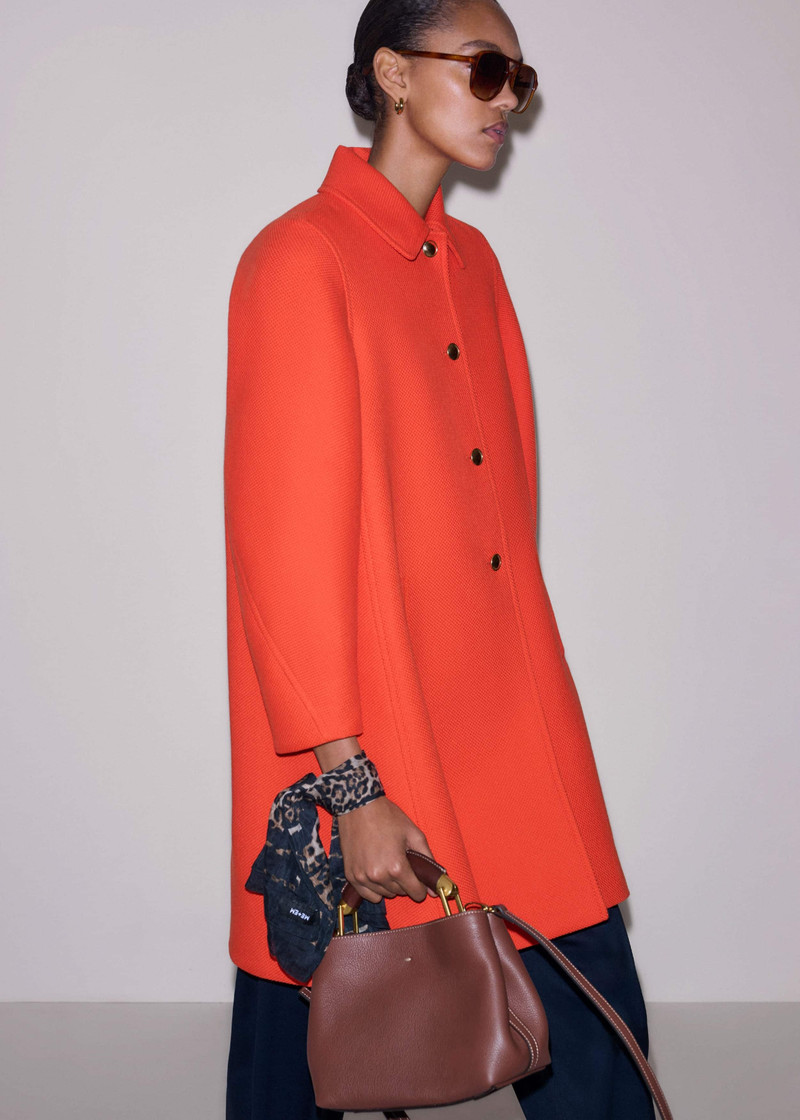 Sculptural Swing Coat 8