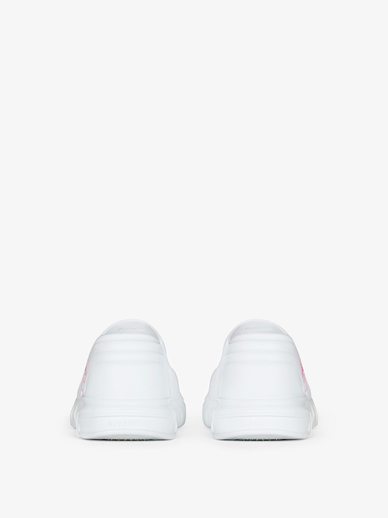 MARSHMALLOW WEDGE SANDALS IN RUBBER WITH GIVENCHY LOVE PRINT 7